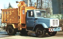 Мусоровоз КО-440 на шасси ГАЗ ЗИЛ